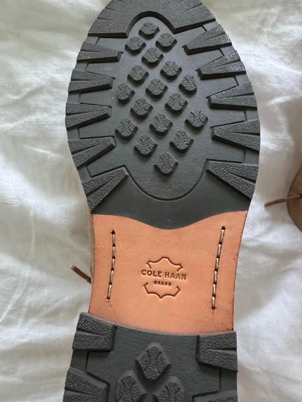 Cole Haan beige suede